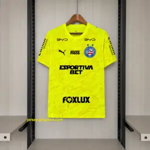 2026-27 Bahia Goalkeeper Yellow All Sponsors Jersey