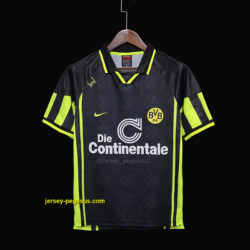 Retro 1996 Dortmund Away Black
