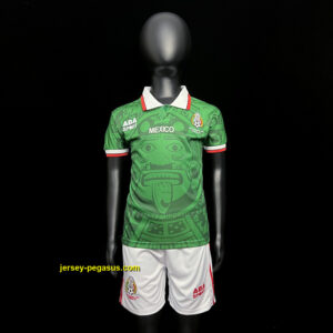 Retro 1998 Mexico home kids