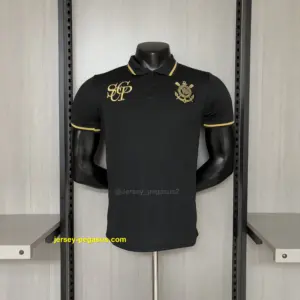 2025-26 Corinthians POLO Black Jersey