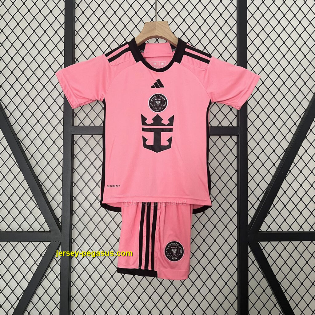 Inter Miami Home Kid Kits Children Sets Football