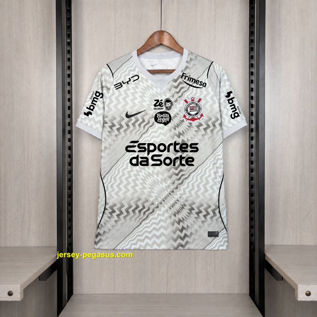 2026-27 Corinthians Goalkeeper Gray Sponsors