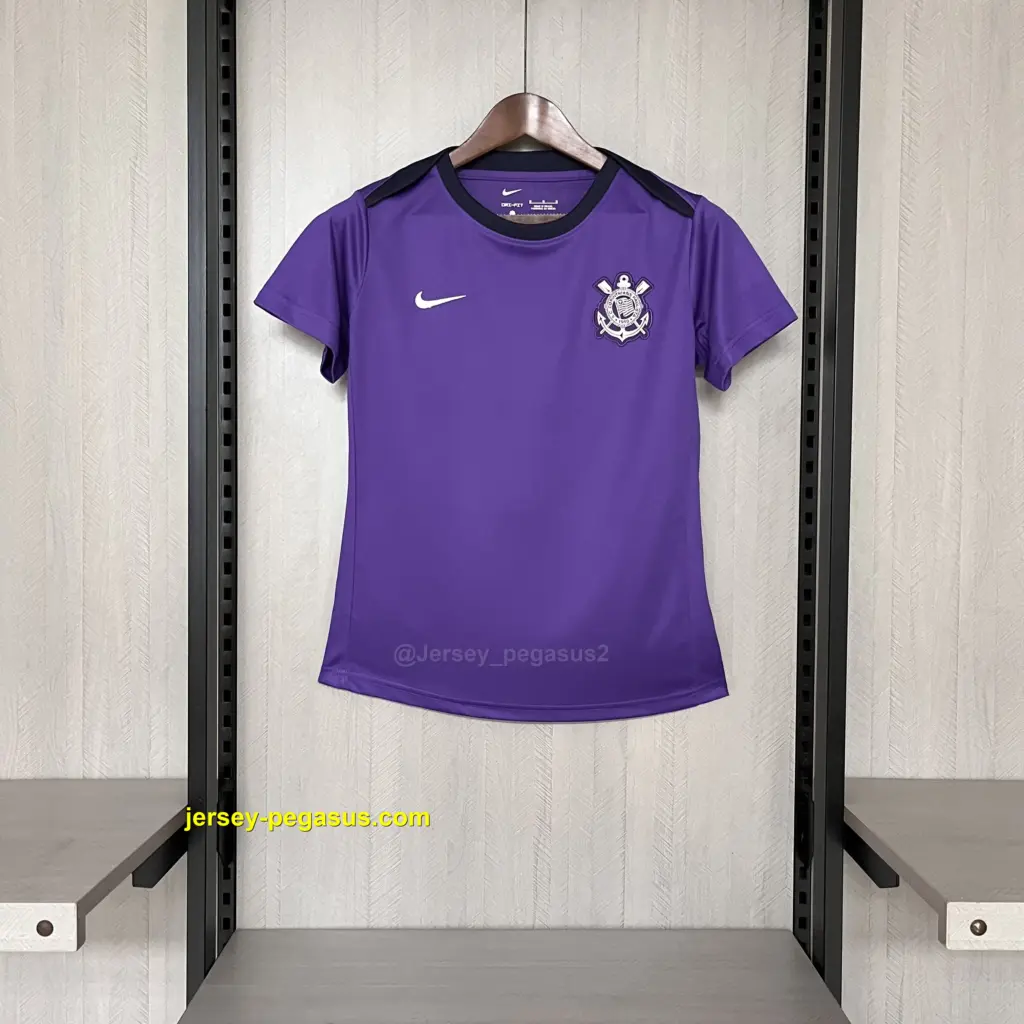 2025-26 Corinthians Training Jersey Purple Jersey