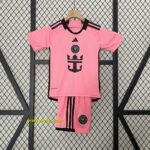 Inter Miami Home Kid Kits Children Sets Football