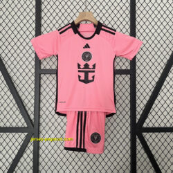 Inter Miami Home Kid Kits Children Sets Football