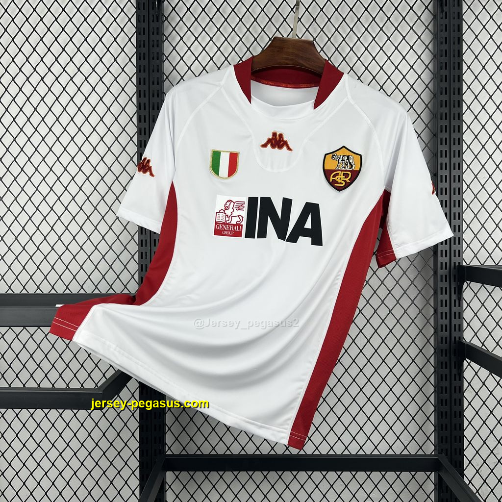 Retro AS Roma 2001-02 Away Jersey Retro AS Roma 2001-02 Away Jersey
