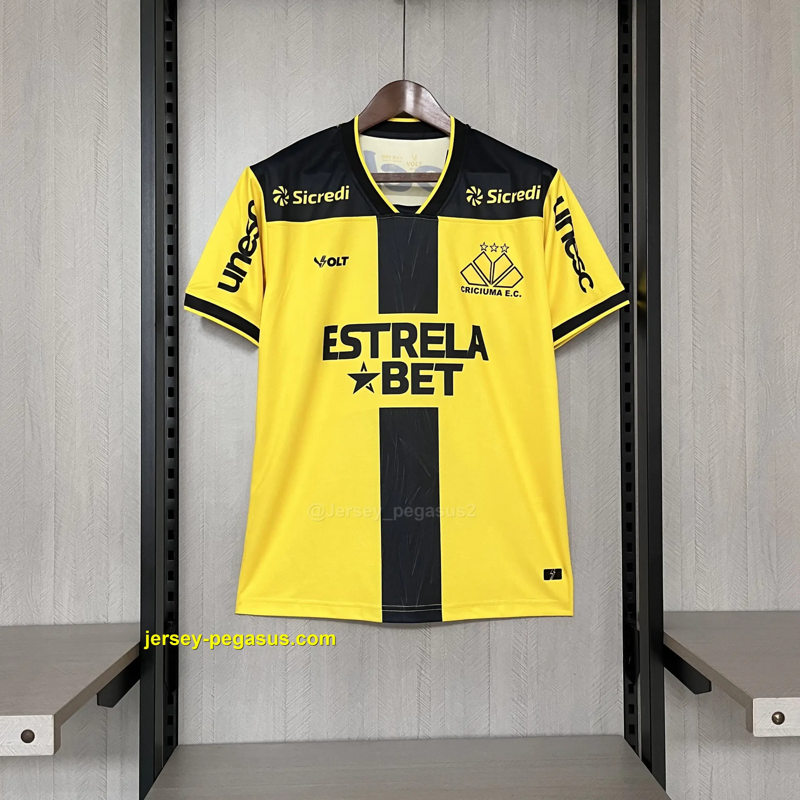 2025-26 Criciúma Home Jersey 2025-26 Criciúma Home Jersey