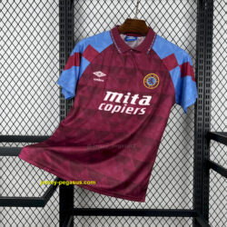 Retro Aston Villa 1990-92 Home Jersey