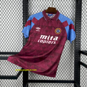 Retro Aston Villa 1990-92 Home Jersey