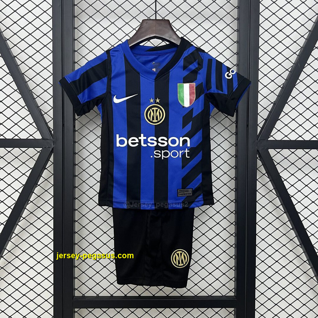 Inter Milan Home Kid Kits Youth Apparels Football