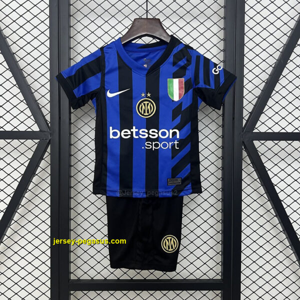 Inter Milan Home Kid Kits Youth Apparels Football Inter Milan Home Kid Kits Youth Apparels Football