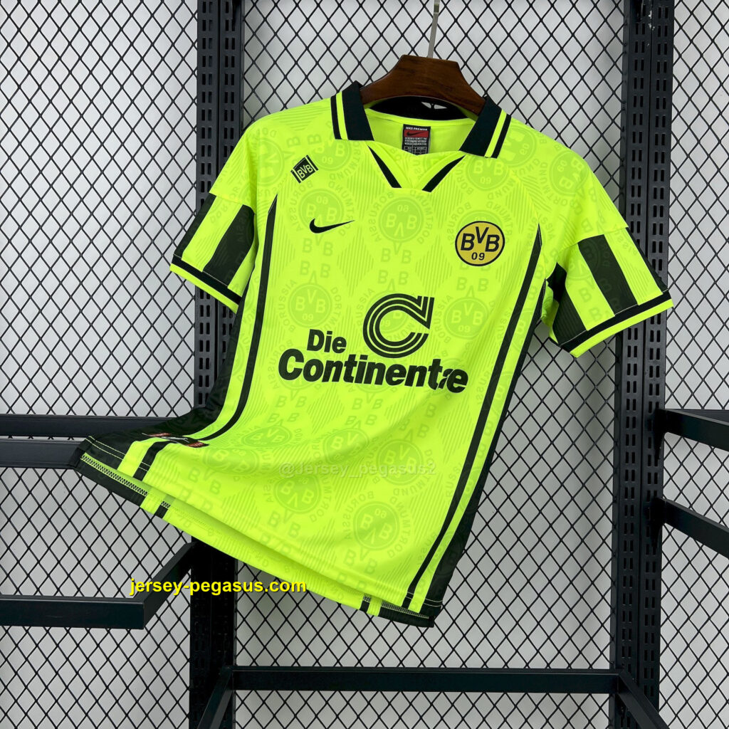Retro Borussia Dortmund 1996-97 Home Jersey