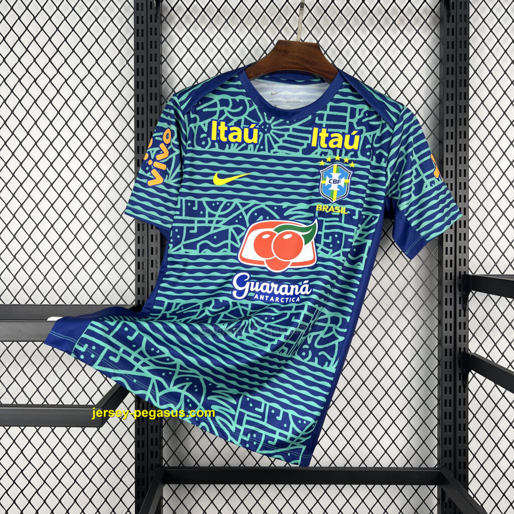 Retro Brazil 2024 Pre-Match Jersey