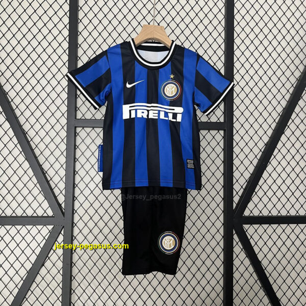 Inter Milan Home Retro Kids Kits Children Shirt Soccer Jersey Inter Milan Home Retro Kids Kits Children Shirt Soccer Jersey