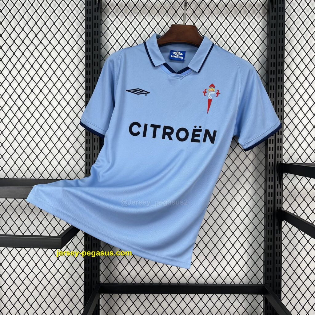 Retro Celta Vigo 2001-02 Home Jersey