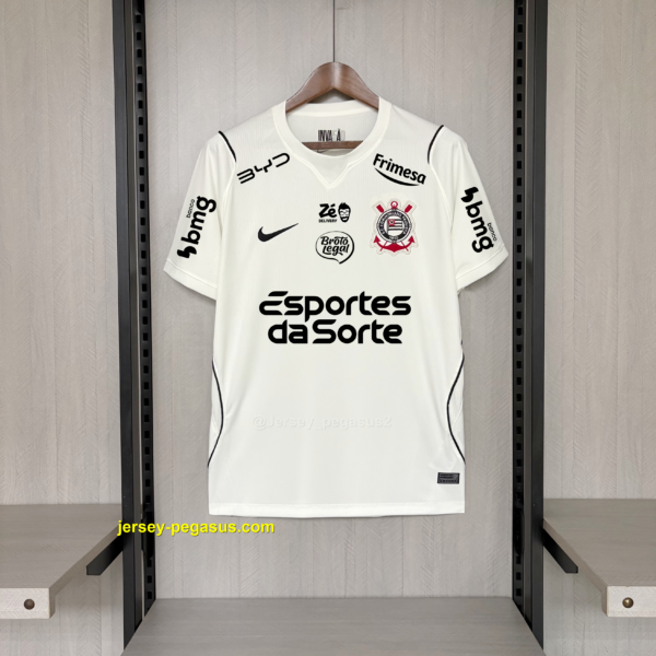 2026-27 Corinthians Home Jersey All Sponsors