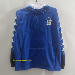 1994 Italy Blue Hoodie Windbreaker