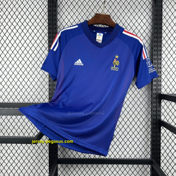 Retro France 2002 Home Jersey Retro France 2002 Home Jersey
