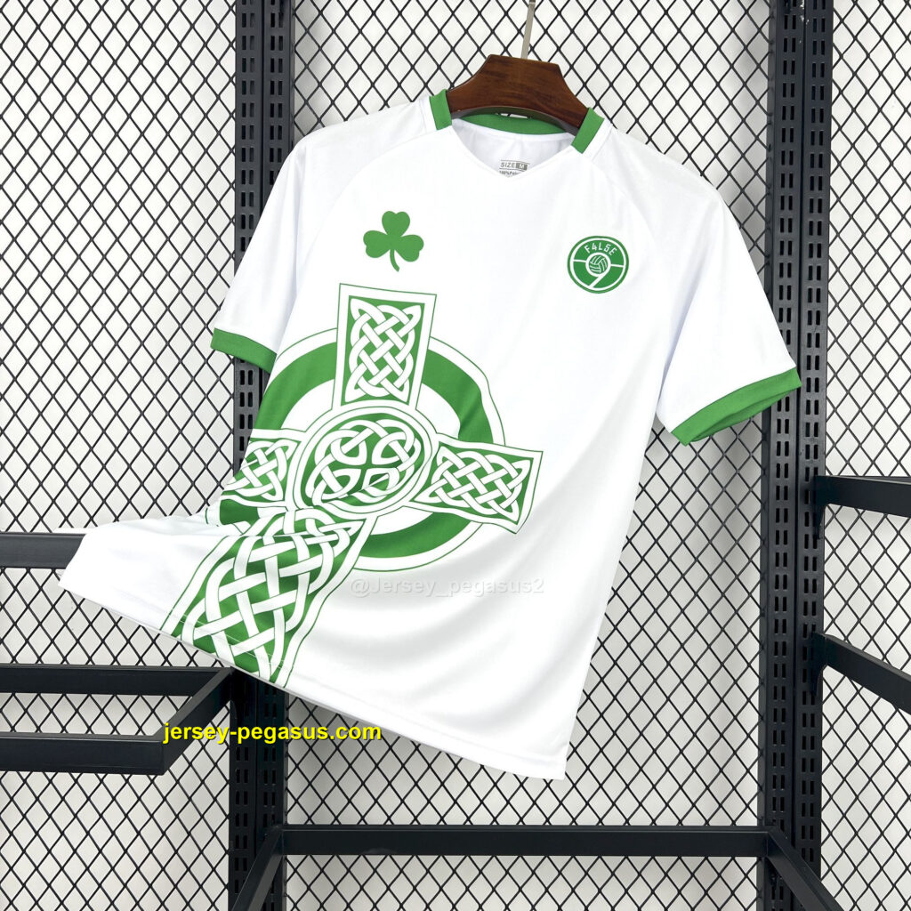 Retro Ireland Celtic Cross False9 2025-26 Jersey