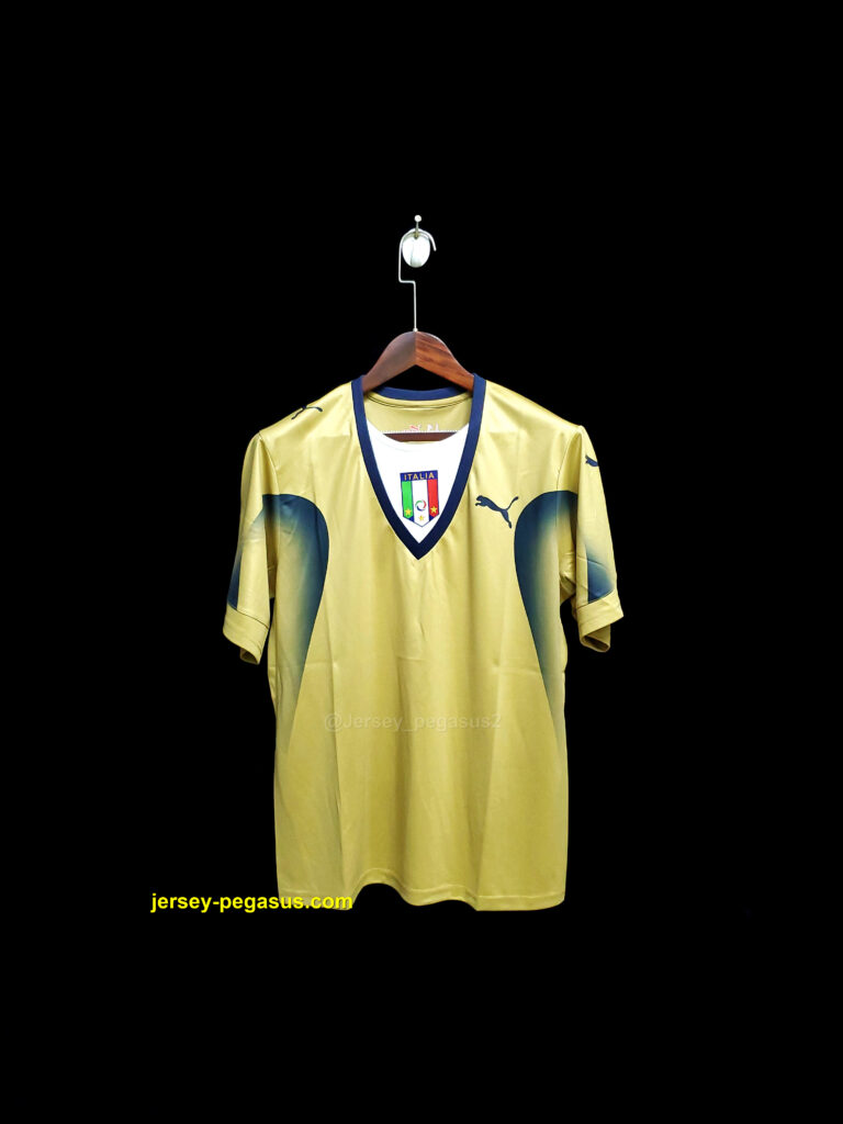 Retro Italy 2006 Goalkeeper Yellow