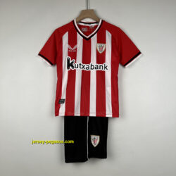 Kids Athletic Bilbao Home Soccer Jerseys