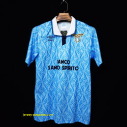 Retro Lazio at home 1991