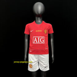 Retro M-u Home Champions League kids