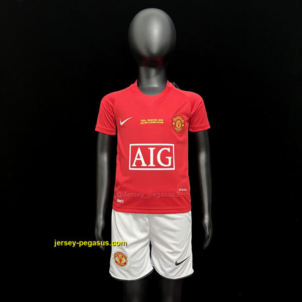 Retro M-u Home Champions League kids Retro M-u Home Champions League kids