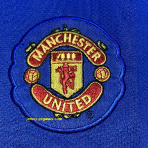 Retro M-u away blue