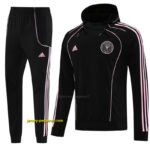 2025 Inter Miami Black Full Hoodie Zipper Jacket +Long Pants