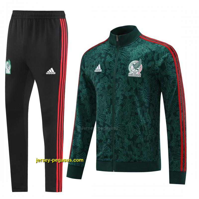 2025 Mexico Green Full Zipper Jacket+Long Pants 2025 Mexico Green Full Zipper Jacket+Long Pants