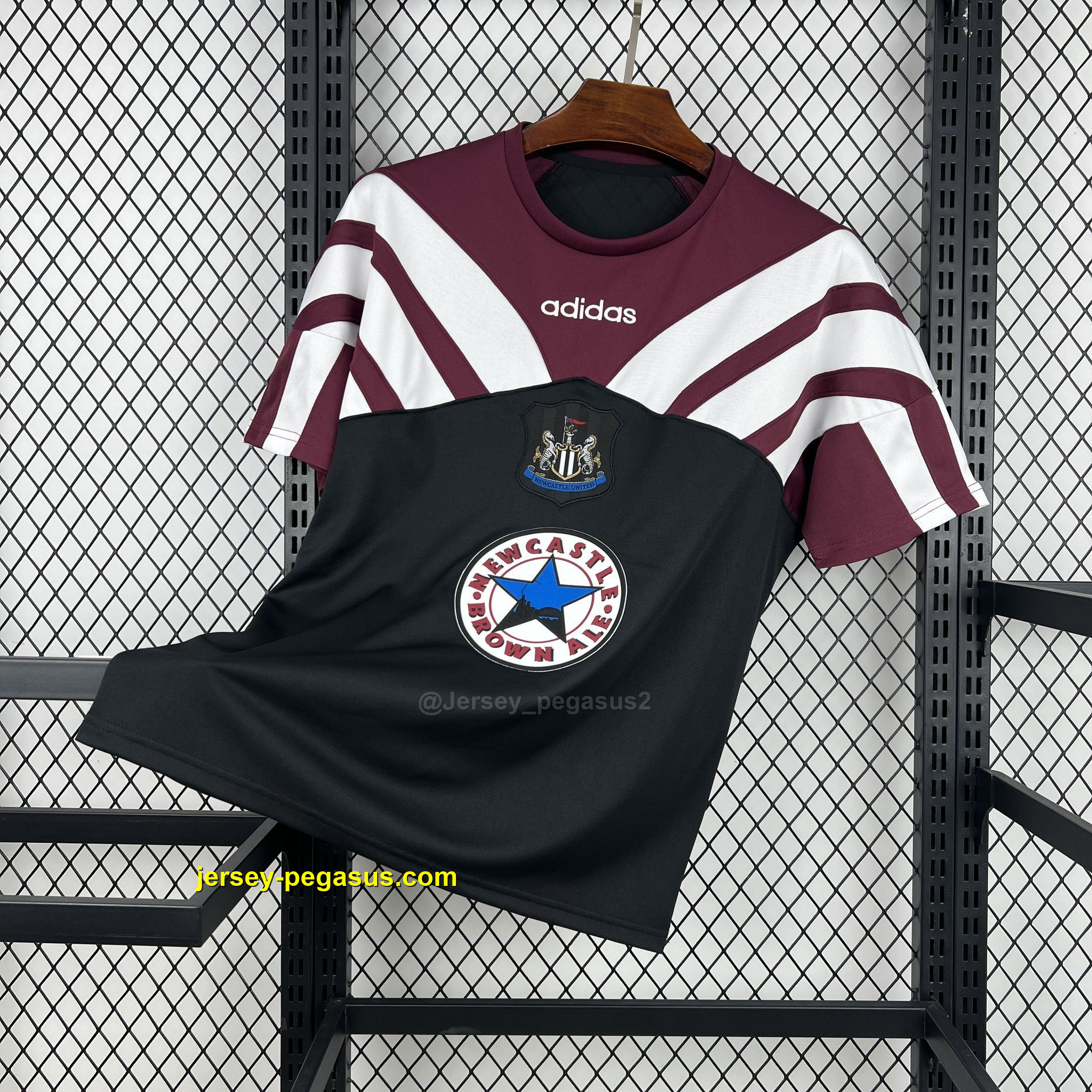 Retro Newcastle United 1995-96 Away Jersey Retro Newcastle United 1995-96 Away Jersey