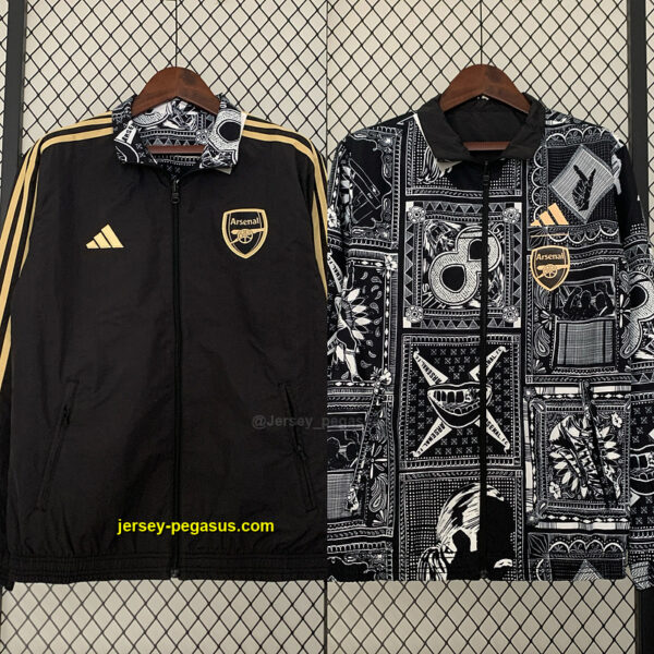 Arsenal Both Windbreaker Jackets Arsenal Both Windbreaker Jackets