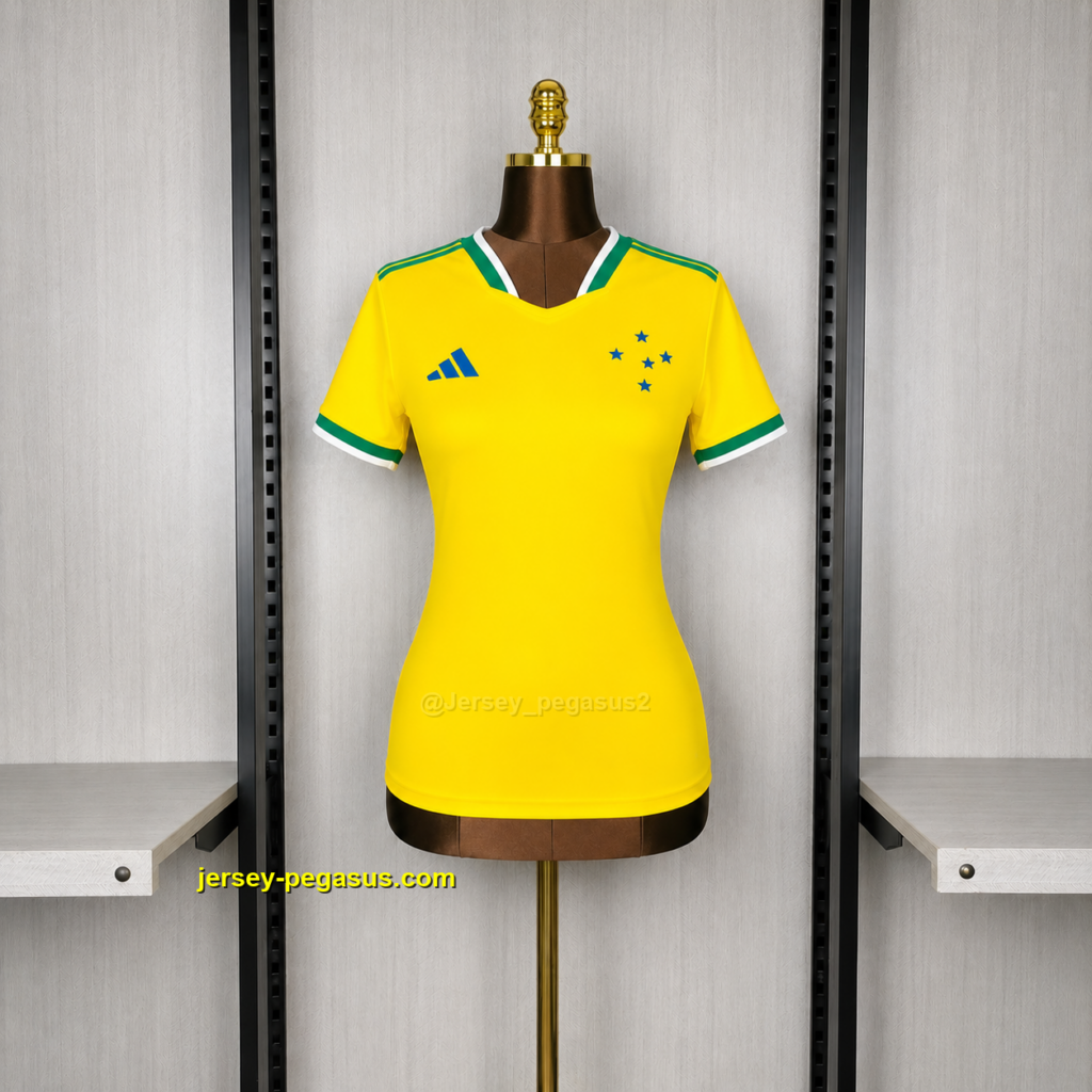 2026-27 Cruzeiro World Cup Edition Yellow Jersey