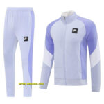 2025 NIKE Purple Full Zipper Jacket + Long Pants