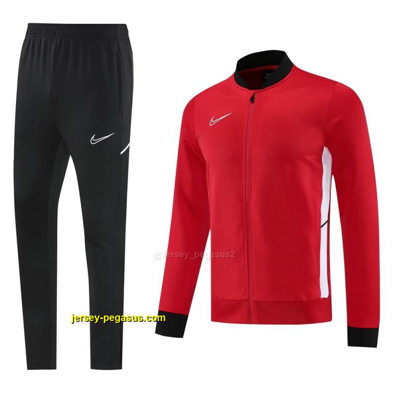 2025 NIKE Red Full Zipper Jacket + Long Pants 2025 NIKE Red Full Zipper Jacket + Long Pants