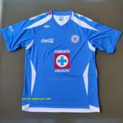 2008 Cruz Azul Home Retro Kit Vintage Shirt Soccer Jerseys