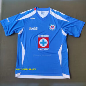 2008 Cruz Azul Home Retro Kit Vintage Shirt Soccer Jerseys