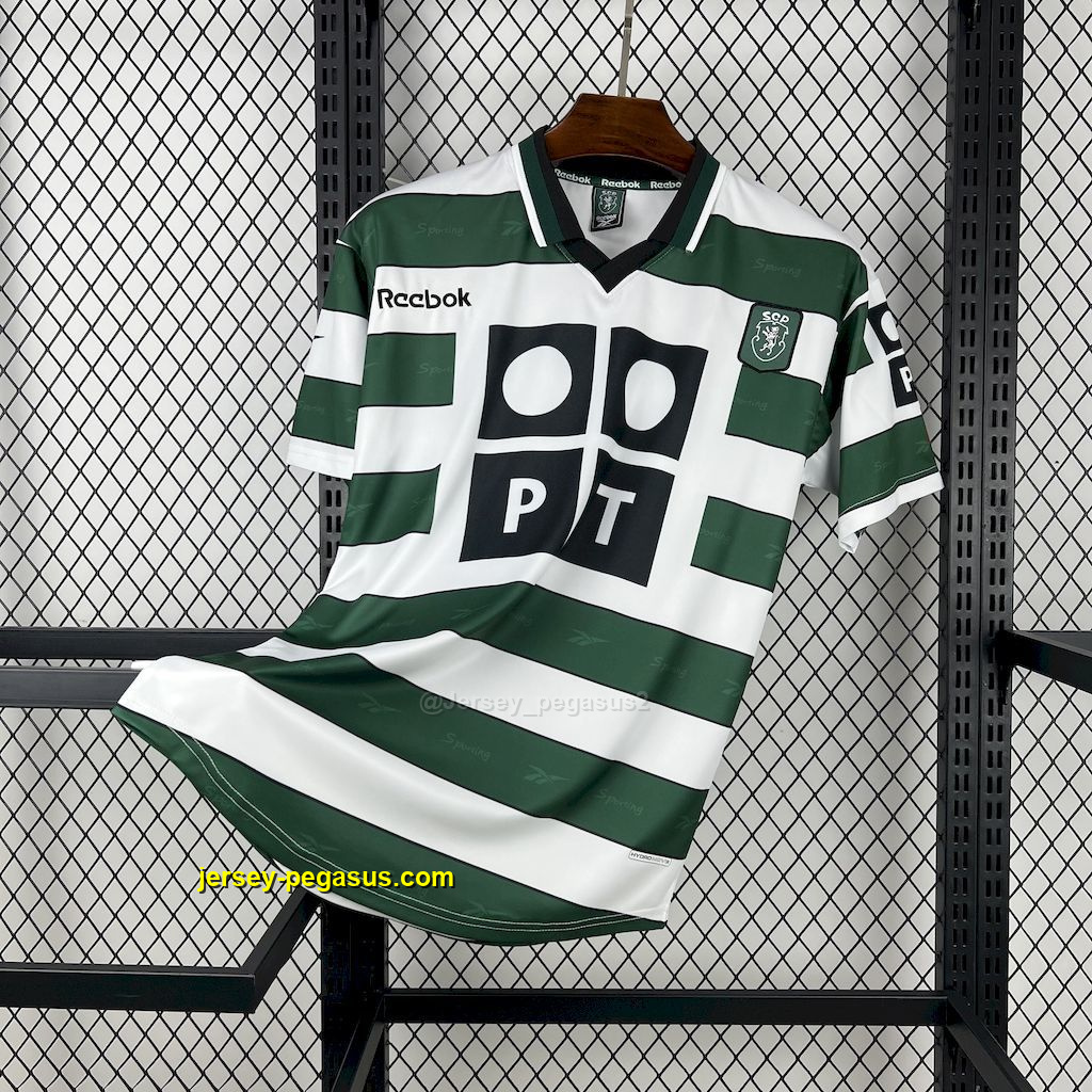 Sporting CP 2000-01 Home Retro Jersey