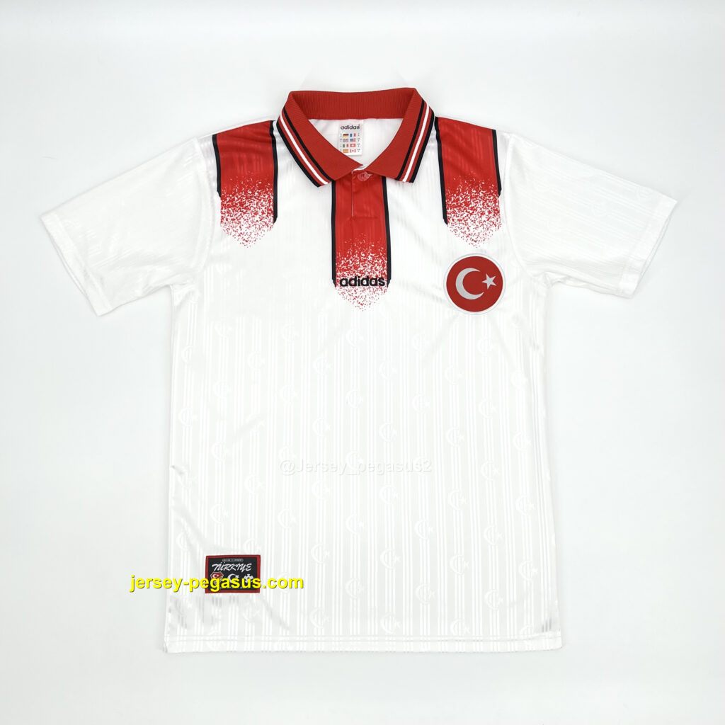 Turkiye 1996 Away Retro Jersey
