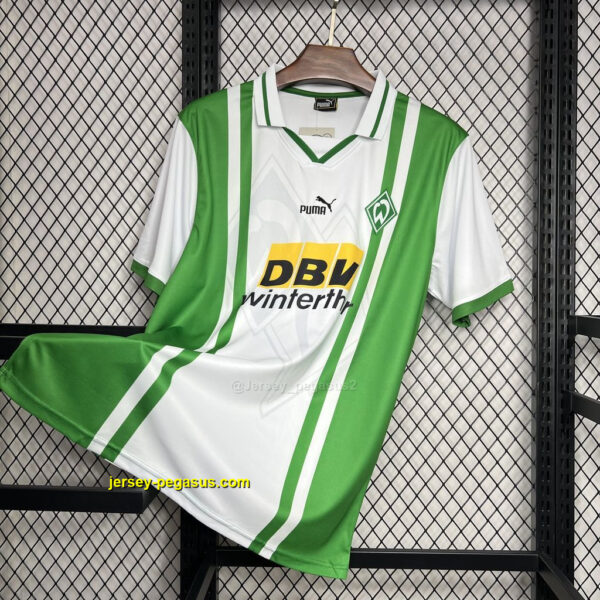 Werder Bremen 1996-97 Home Retro Jersey Werder Bremen 1996-97 Home Retro Jersey