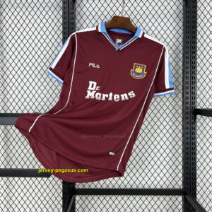West Ham United 1999-01 Home Retro Jersey