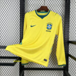 Brazil 2026 World Cup Home Long Sleeve Jersey