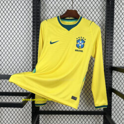 Brazil 2026 World Cup Home Long Sleeve Jersey