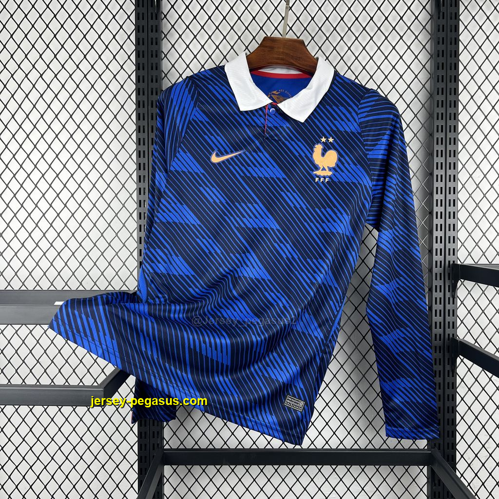 France 2026 World Cup Home Long Sleeve Jersey France 2026 World Cup Home Long Sleeve Jersey