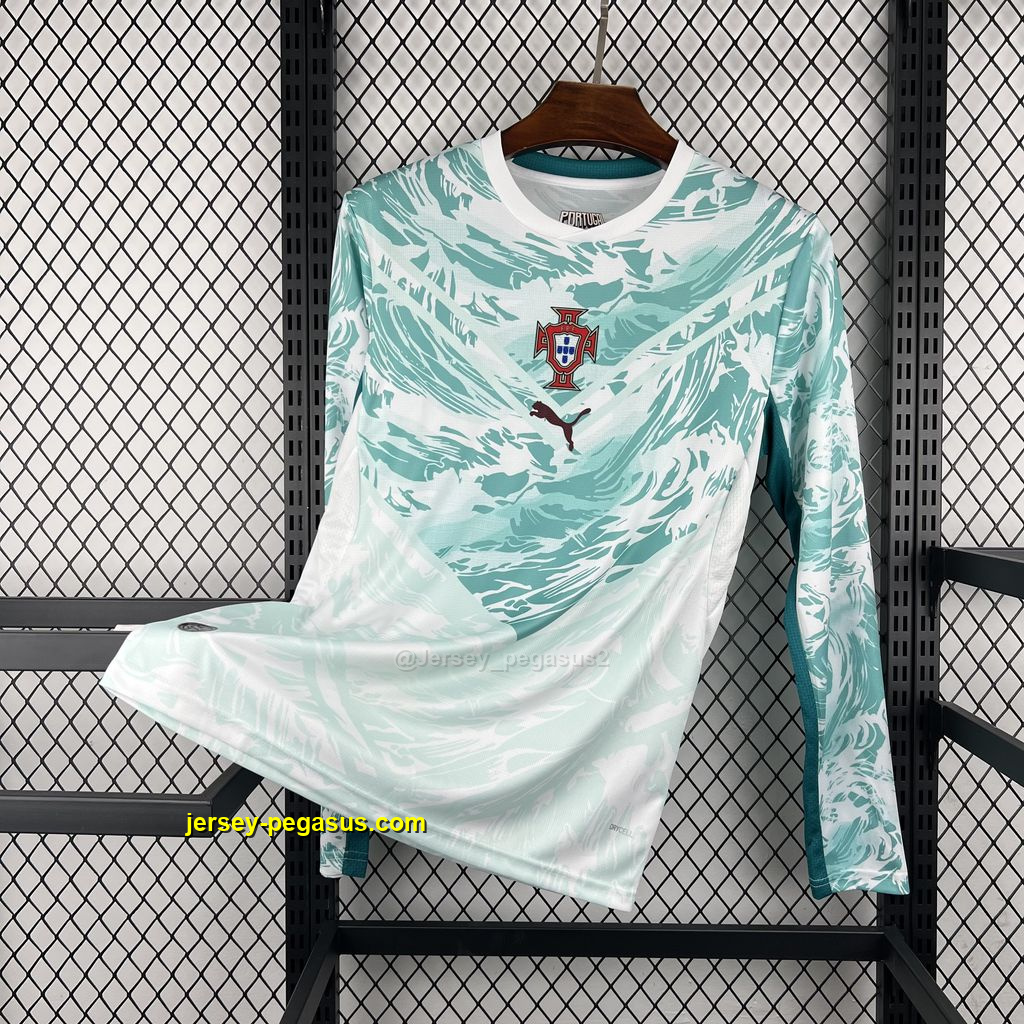 Portugal 2026 World Cup Away Long Sleeve Jeresy