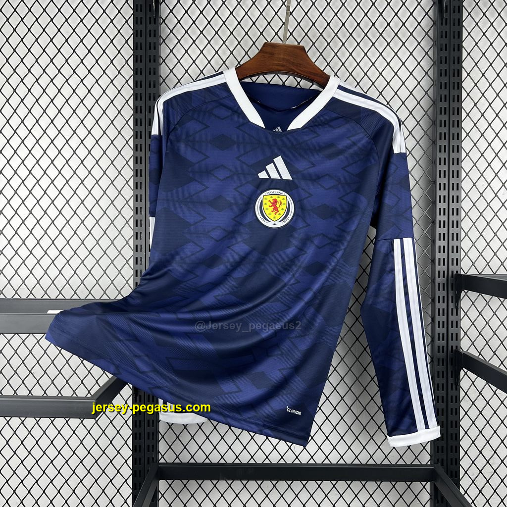 Scotland 2026 World Cup Home Long Sleeve Jersey
