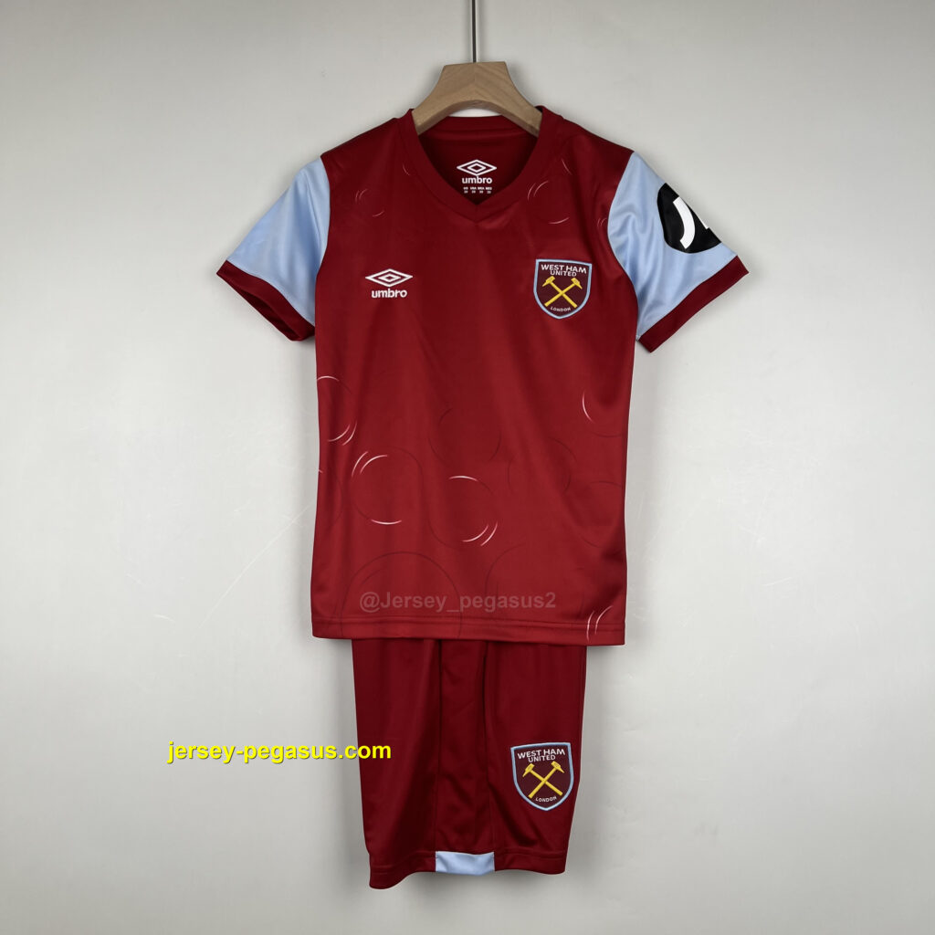 Kids West Ham United Home Soccer Jersey