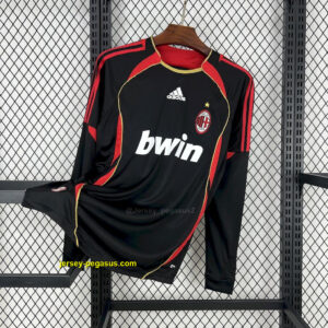 AC Milan 2006 Third Long Sleeves Retro Jersey