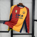 AS Roma 2001-02 Home Long Sleeve Retro Jersey